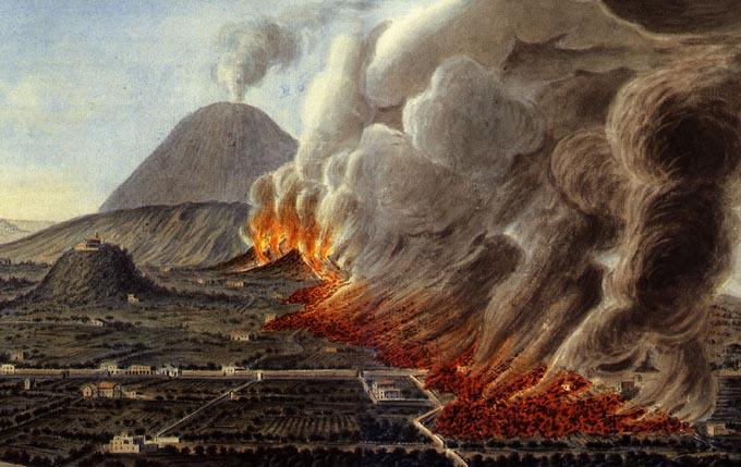 The eruptions that went down in history